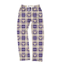 Boxercraft Unisex Washington Huskies Plaid Pajama Pant