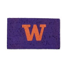 Bricks Purple Boundless Cutout W Washington Huskies Magnet