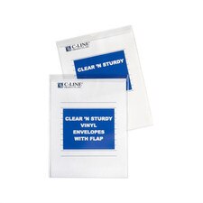 C-Line 3" x 5" Clear 'N Sturdy Vinyl Envelope