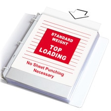 C-Line Clear Standard Top Loading Sheet Protectors 50ct