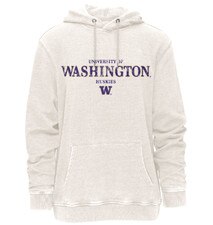Camp David Men's Washington Huskies Oatmeal Vintage Hoodie