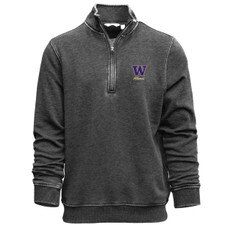 Camp David Unisex UW Alumni Vintage Quarter Zip