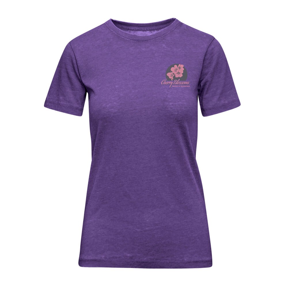 Camp David Women S University Of Washington Cherry Blossom Tee