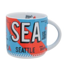 Chalo Seattle Luggage Tag Porcelain Mug