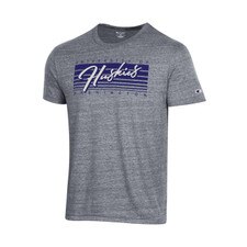 Champion Men's University of Washington Huskies Script Triblend Tee