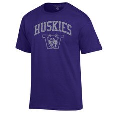 Champion Unisex Huskies Vault Dog Soft Tint Tee