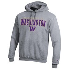 Champion Men's U of W Applique Hoodie