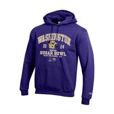 Champion Unisex Washington Huskies Football 2024 Sugar Bowl Hoodie