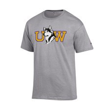 Champion Unisex Washington Huskies UW Retro Dog Tee