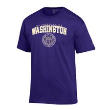 Champion Unisex University of Washington Official Seal Tee