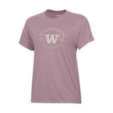 Champion Women's Purple Fig Washington Huskies Core Tee
