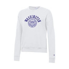 Champion Women's Washington Seal Powerblend Crewneck