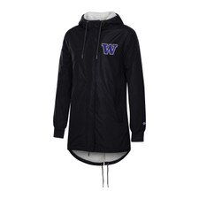 Champion Women's W Logo Sherpa Lined Stadium Jacket