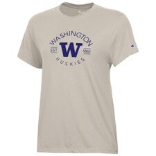 Champion Women's Washington Huskies Circle Core Tee