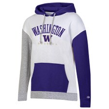 Champion Women's Washington Huskies Tri-Color Hoodie