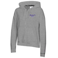 Champion Women's Washington Huskies Vault Dog Full Zip Hoodie