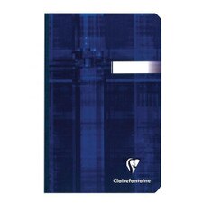 ClaireFontaine 6"x8" Ruled Notebook With Margin Cloth Notebook