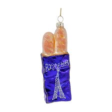 Cody Foster & Co French Baguette Holiday Ornament