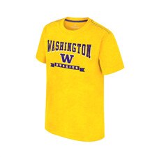 Colosseum Kids' Gold Washington W Huskies Will Tee