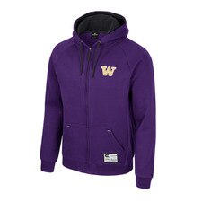 Colosseum Men's Embroidered W Full Zip Hoodie