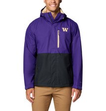 Columbia Men's Washington Huskies Field Bound Rain Jacket