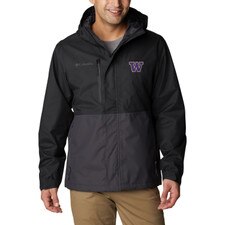 Columbia Men's Washington Huskies Hikebound Rain Jacket