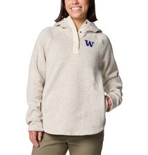 Columbia Women's Washington Huskies Sweater Weather Snap Hoodie