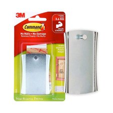 Command Silver 8lb Capacity Jumbo Universal Picture Hanger