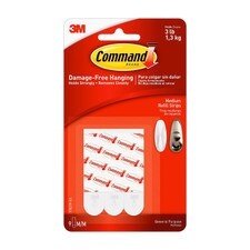 Command White 3lb Capacity Medium Refill Strips 9 Pack