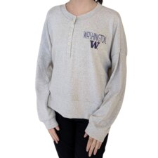 Concepts Women's Washington Huskies Ashford Hacci Long Sleeve Top