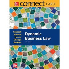 Connect for Dynamic Business Law (6E 23)
