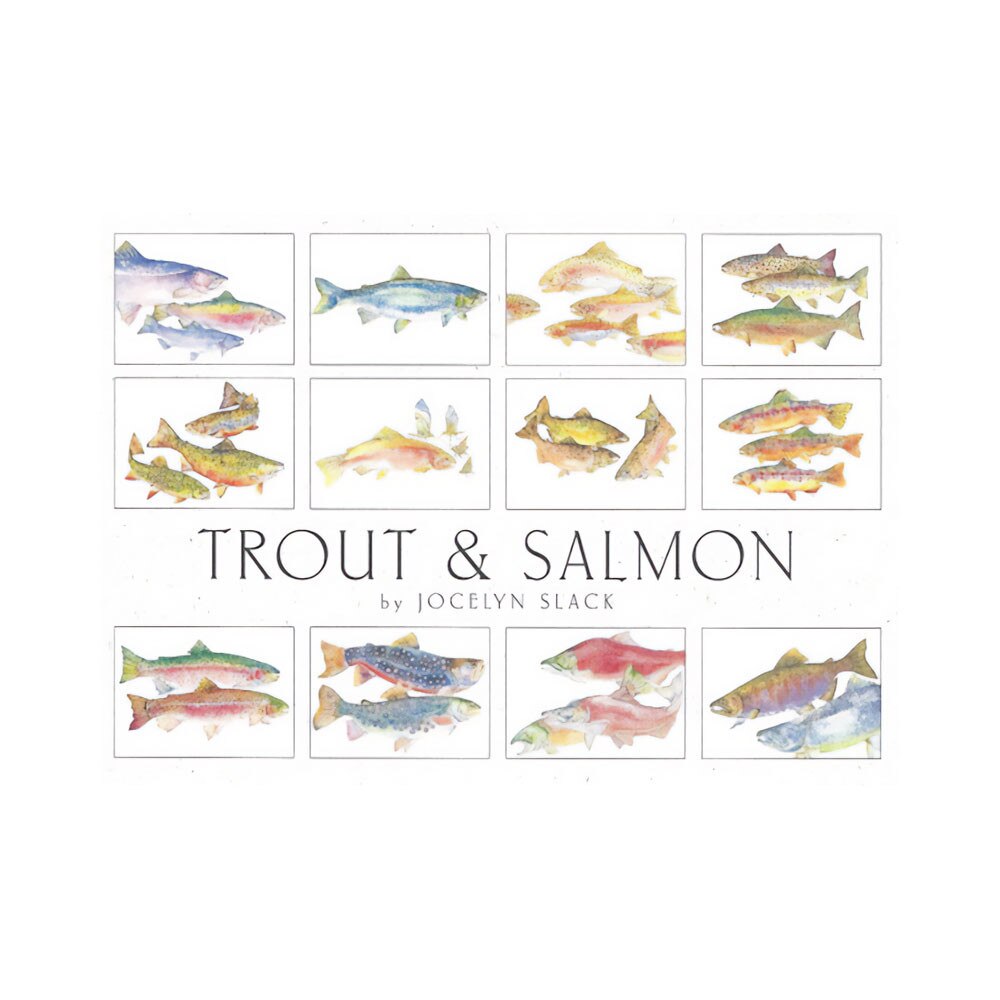 Crane Creek Trout Salmon Boxed Notecards