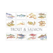 Crane Creek Trout Salmon Boxed Notecards
