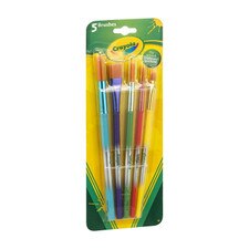 Crayola Arts & Crafts Brush Set 5 piece