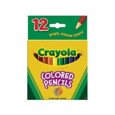 Crayola Short Colored Pencil Set 12 Count
