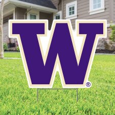 CDI W Washington Huskies Yard Sign