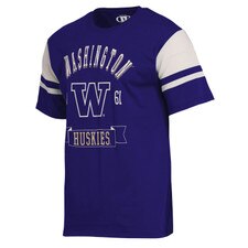 Darius Rucker Men's Washington Huskies Sleeve Stripe Heavy Tee