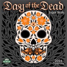 Day of the Dead Wall Calendar 2024