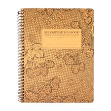 Decomposition Book Cascade Hops College Spiral Notebook 7.5"x9.75"