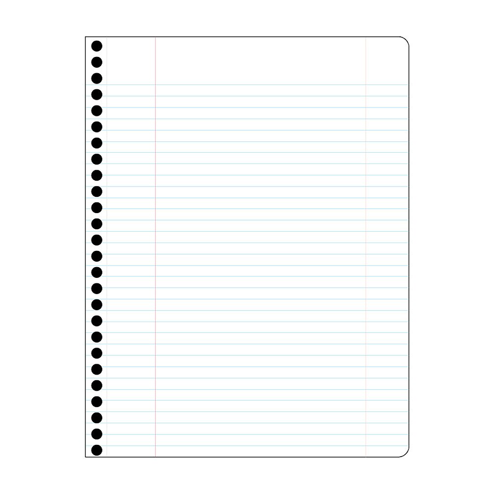 Decomposition Book Deep Stretch Notebook Paper