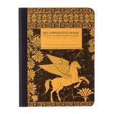 Decomposition Book Pegasus College Ruled Notebook
