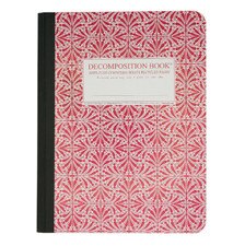 Decomposition Red Tile 7.5"x9.75" College Sewn 80ct