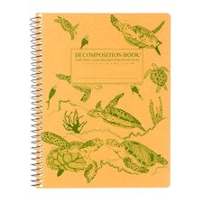 Decomposition Sea Turtles 7.5"x9.75" College Spiral 80ct