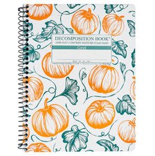 Decomposition Sugar Pumpkins 7.5"x9.75" Grid Spiral 80ct