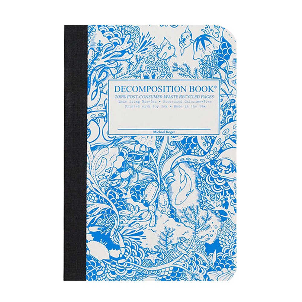 Decomposition Book Under the Sea College Ruled Notebook