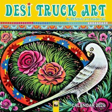 Desi Truck Art Wall Calendar 2024 (Art Calendar)