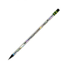 Dixon Noir Ticonderoga Holographic #2 Pencils 12 Count