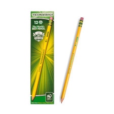 Dixon Ticonderoga #2 Sharpened Pencils 12 Count
