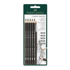 Faber-Castell Aquarelle Graphite Pencil Set 5 piece