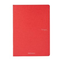 Fabriano Ecoqua 8.25" x 11.7" Stapled Grid Notebook 38 Sheets